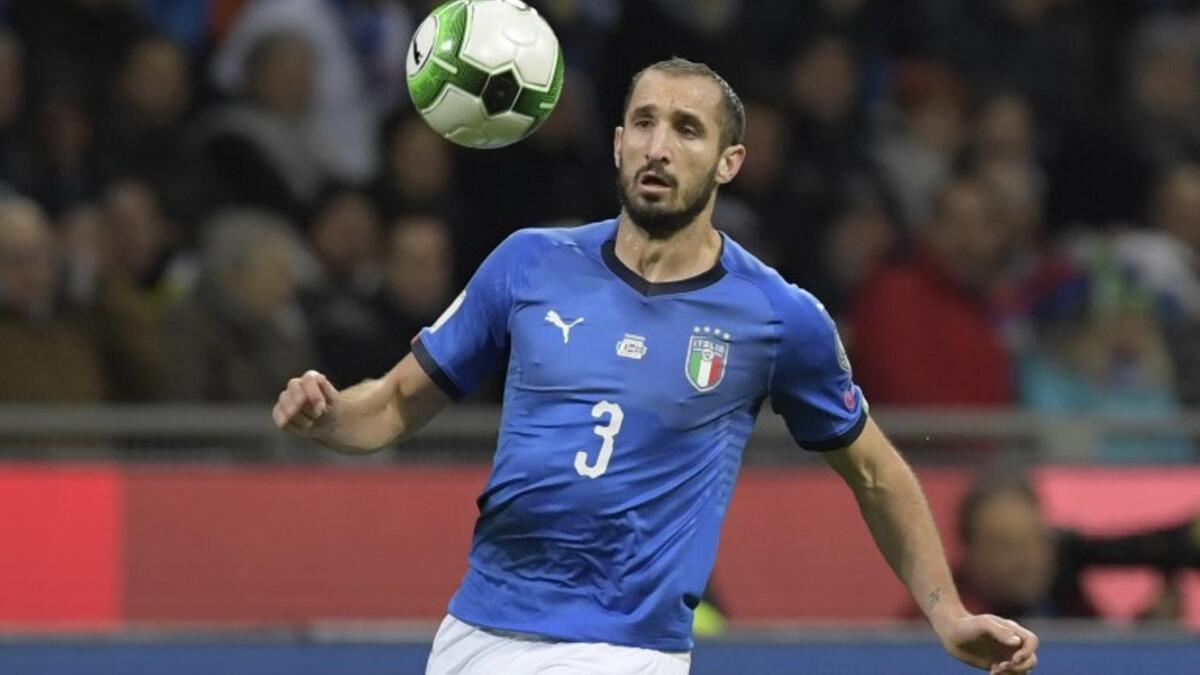 المدافع الإيطالي جيورجيو كييليني