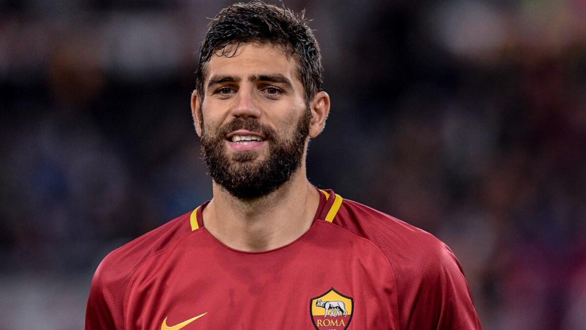 المدافع الأرجنتيني فيديريكو فازيو (روما) بتقييم 7.38