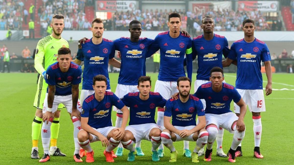 المركز الأول: مانشستر يونايتد الإنجليزي بقيمة 3.186 مليار يورو