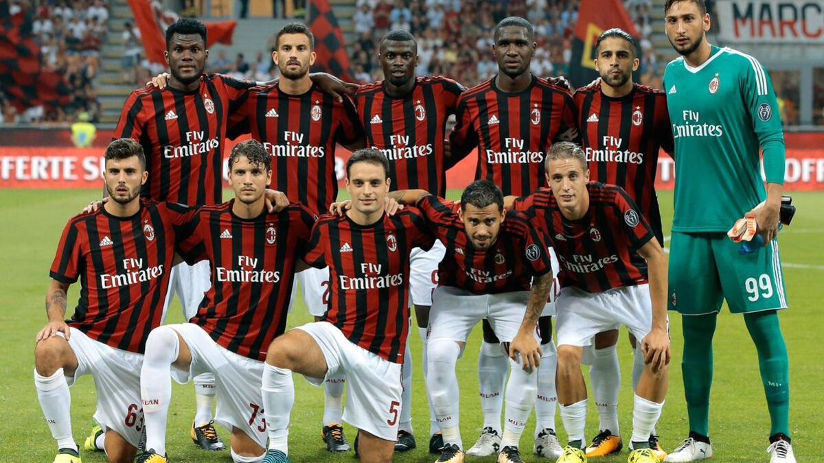 المركز الرابع: ميلان الإيطالي