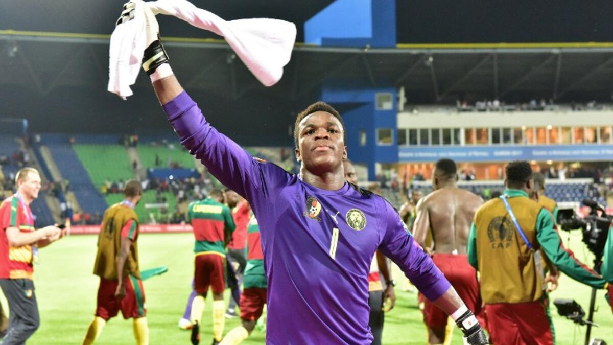 حارس المرمى الكاميروني فابريس أوندوا