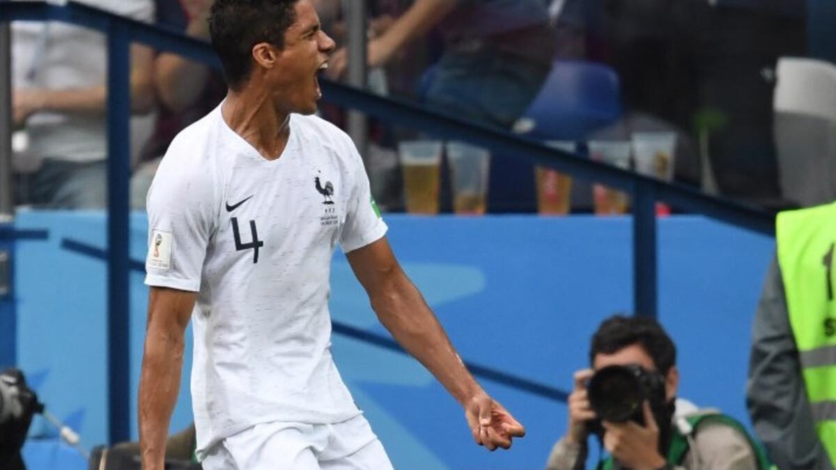 المركز السابع: المدافع الفرنسي رافاييل فاران (ريال مدريد)