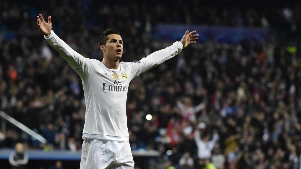 2015-2016: مباراة ريال مدريد ومالمو (8-0) بتاريخ 8-12-2015. (سجل رونالدو رباعية)
