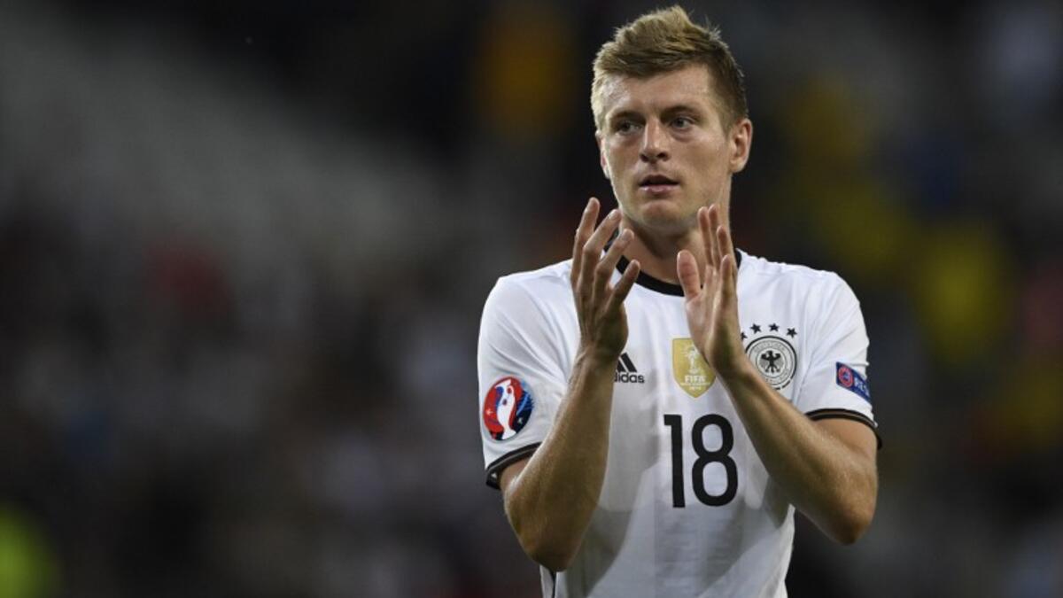 لاعب الوسط الألماني توني كروس (ريال مدريد)