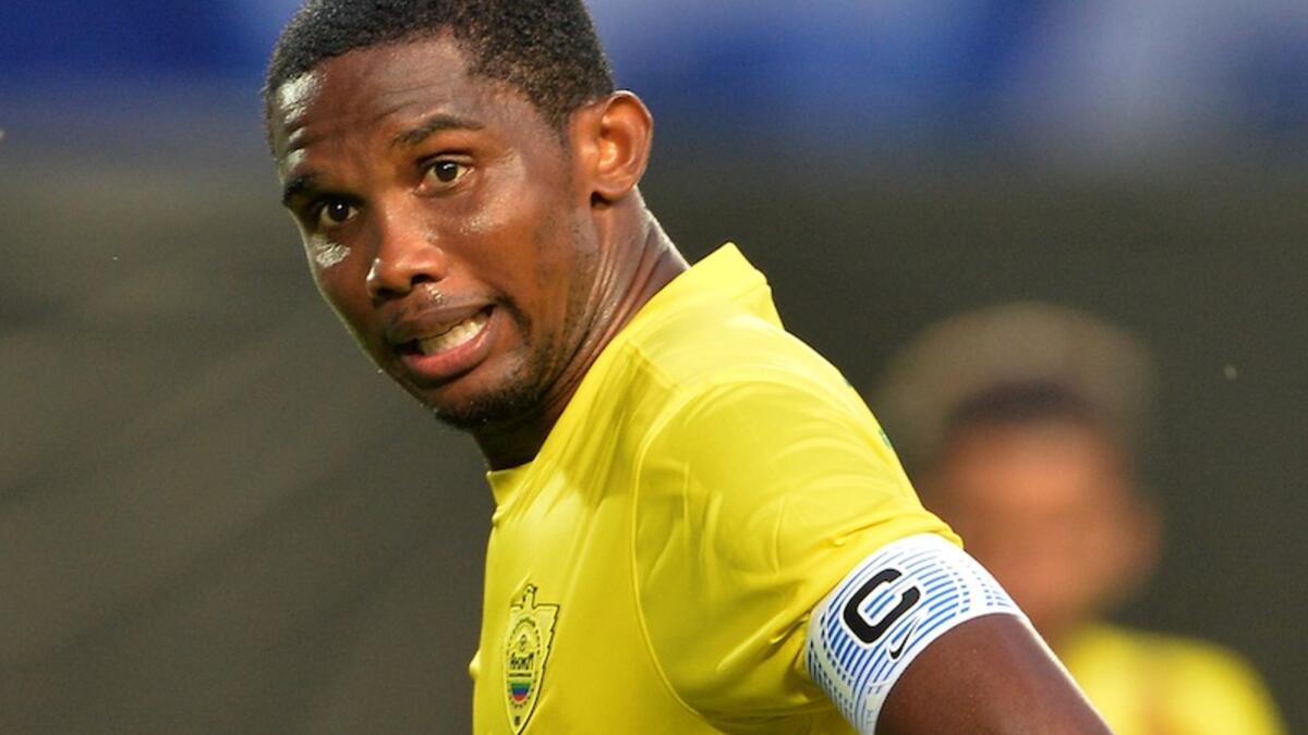 المركز الرابع: الكاميروني سامويل إيتو - من إنتر لآنجي ماكاتشكالا مقابل 22 مليون يورو عام 2011.