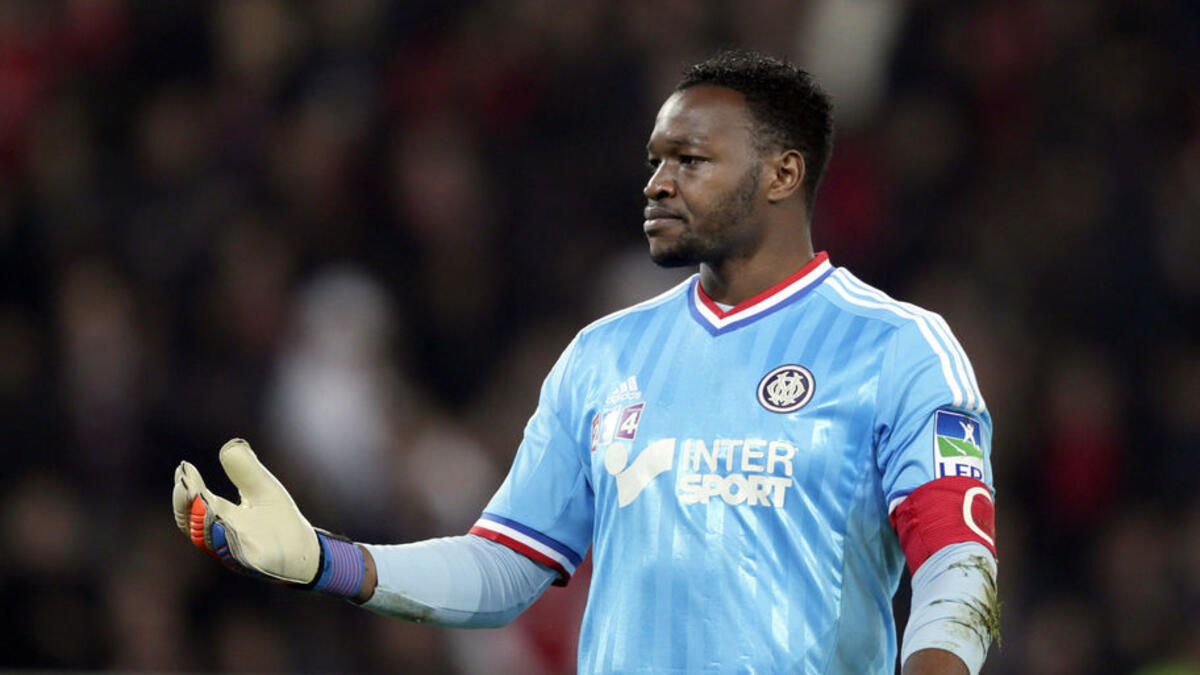 الحارس الفرنسي ستيف مانداندا (مرسيليا)