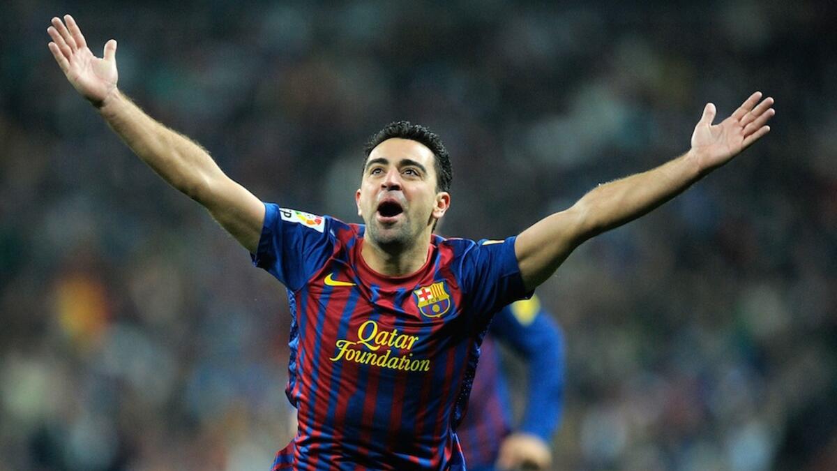 تشافي هيرنانديز – برشلونة: خاض 157 مباراة سجل خلالها 12 هدفاً، وفاز باللقب 4 مرات.