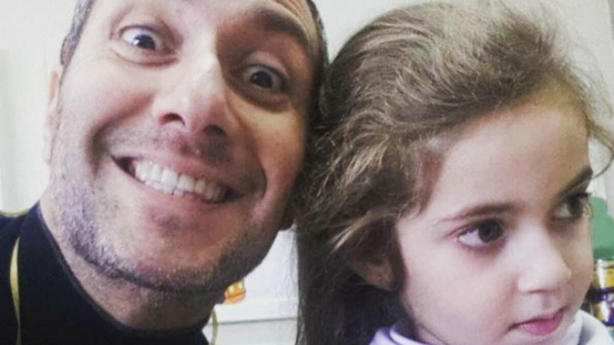Tony does not seem to get enough from posting pictures with his daughter on his Instagram account