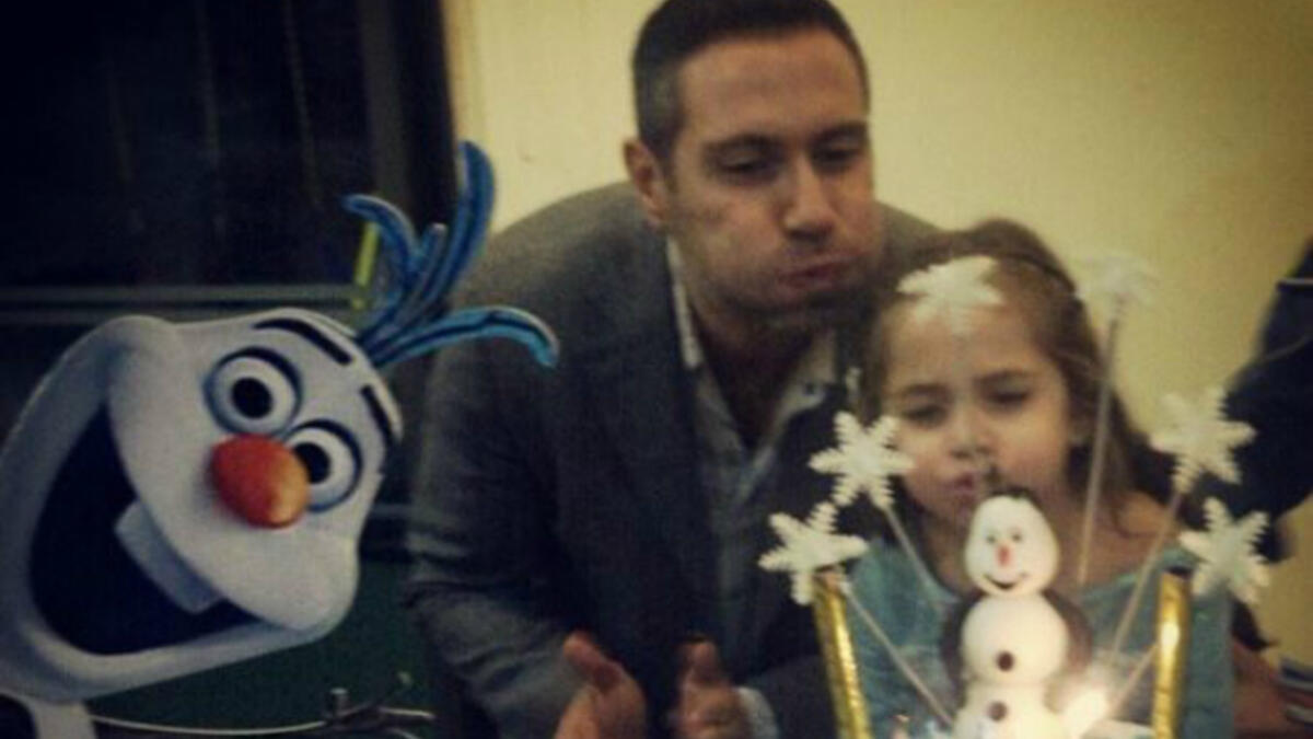 Tony does not seem to get enough from posting pictures with his daughter on his Instagram account