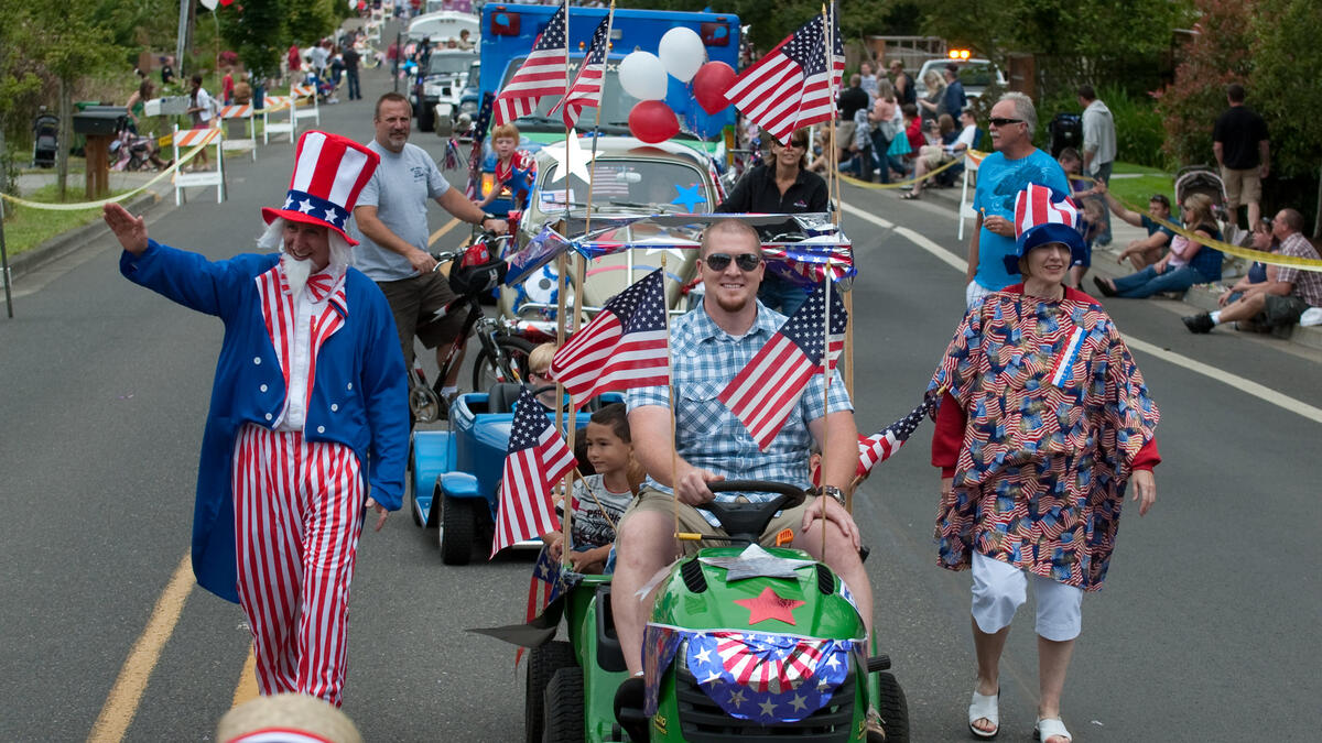 The annual Happy Valley Fourth of July Parade. (oregonlive.com)