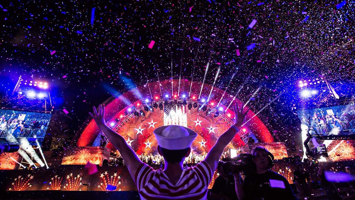 Fourth of July Independence Day Celebrations Holiday Boston Massachusetts Charles River fireworks concert. (Getty Images)