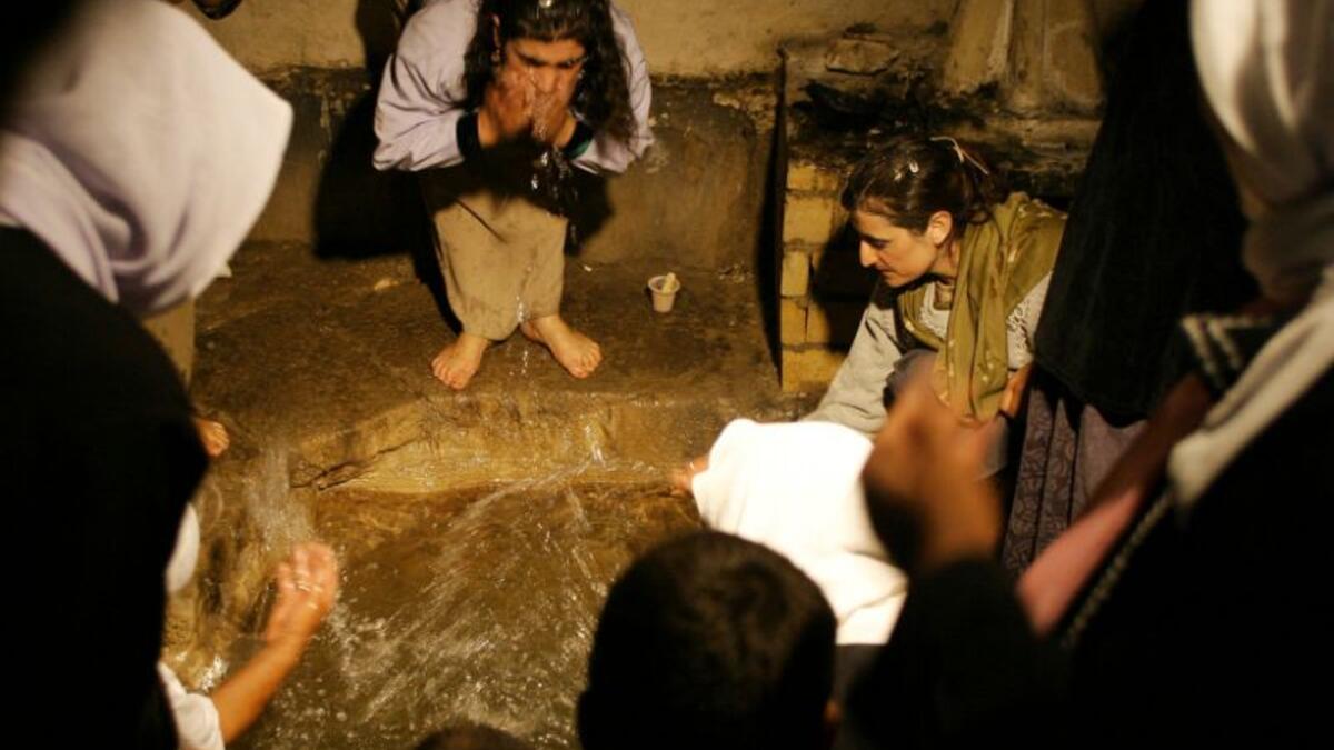 Yazidis in northern Iraq celebrating the Festival of Assembly (s.yimg.com)