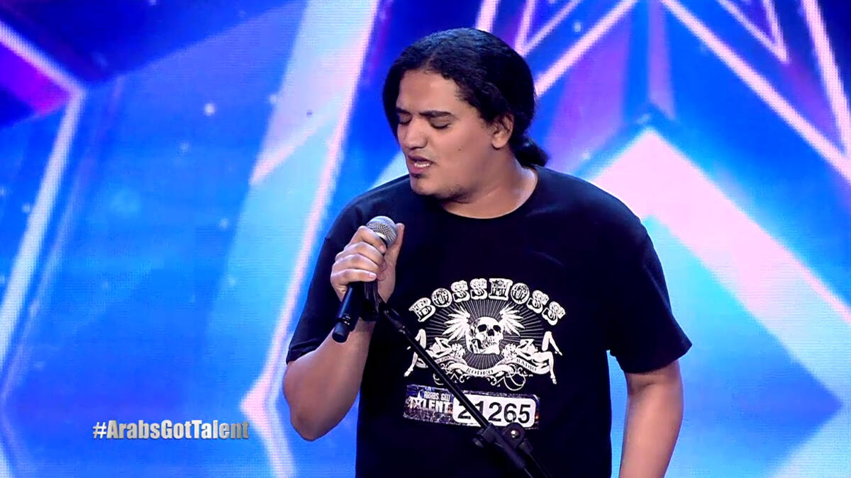 عبد الرحمن زيدان من مصر: أغنية روك أند رول لـ Scorpions شكّل من خلالها مفاجأة لأعضاء لجنة التّحكيم بصوته المميّز وأدائه المُحترف.