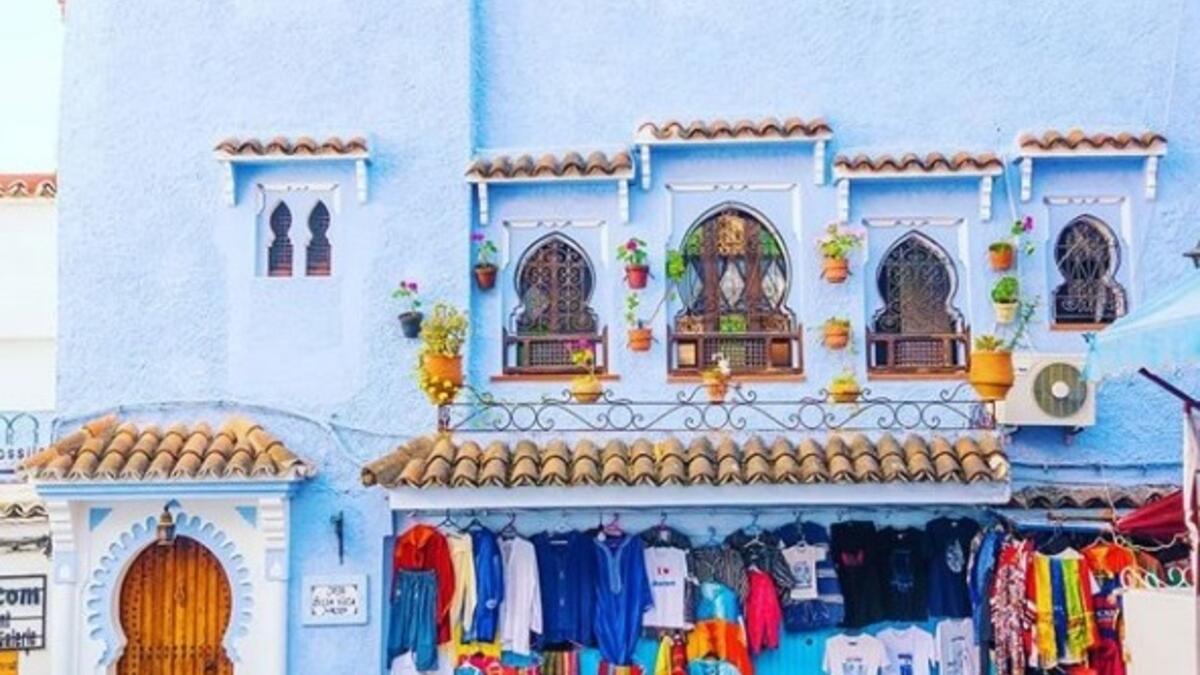 Chefchaouen, Morocco (Instagram)