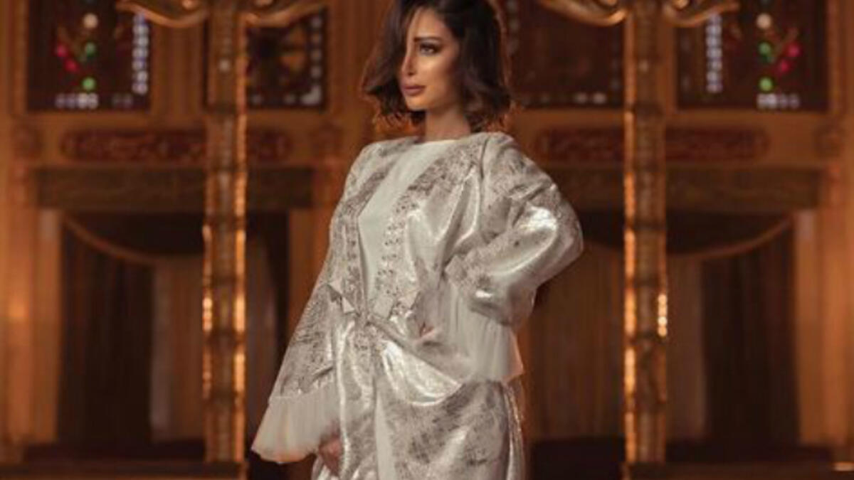 Bassma Boussel, Tamer Husni's wife, posted multiple pictures on Instagram wearing Abayas from the new