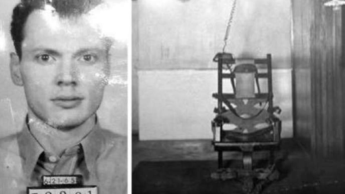 جيمس فرينش: حكم عليه بالإعدام بالكرسي الكهربائي سنة 1966 بعدما اتهم بقتل زميل له في السجن، وكانت آخر عبارة له أن طلب من الحضور أن يكتبوا في الصحف: "إنه كان أشبه بالبطاطا المقلية حين تم إعدامه".