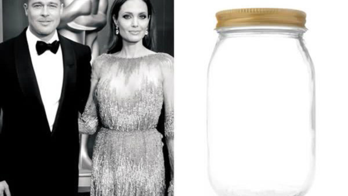 عام 2010، بيعت جرة تحتوي على نفس "برانجيلينا"، ثنائي هوليوود الأشهر على الإطلاق "براد بيت" وأنجلينا جولي" مقابل 340 جنيه إسترليني.