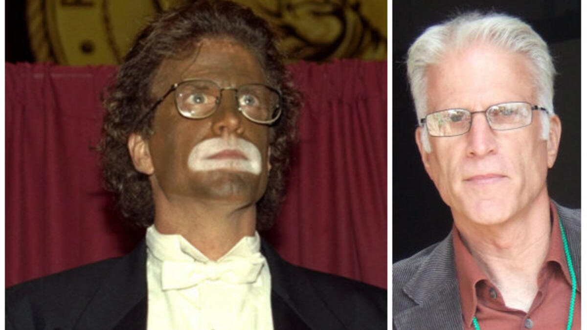 الممثل الأمريكي "تيد دانسون": ظهر خلال تقديمه إحدى العروض الكوميدية الساخرة بوجه أسود مع شفاه بيضاء في عرض أطلق فيه مئات العبارات المسيئة للسود كانت أبرزها تكرار كلمة "الزنوج".