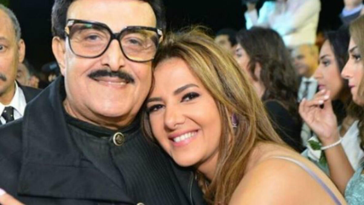 Samir Ghanem and his daughter Donia