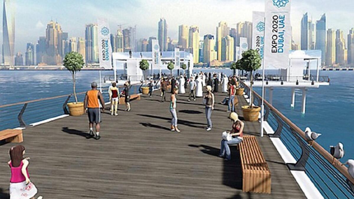 مشروع "ممشى نخلة جميرا"، كان من المتوقع أن يفتتح الممشى أبوابه للزوار في منتصف العام الحالي، وهو يعد أحد الوجهات الجديدة للمشي في دبي وسيضم هذا المشروع مقاهي، ومطاعم زجاجية تتمتع بإطلالة على النخلة، والخليج العربي وأفق دبي.