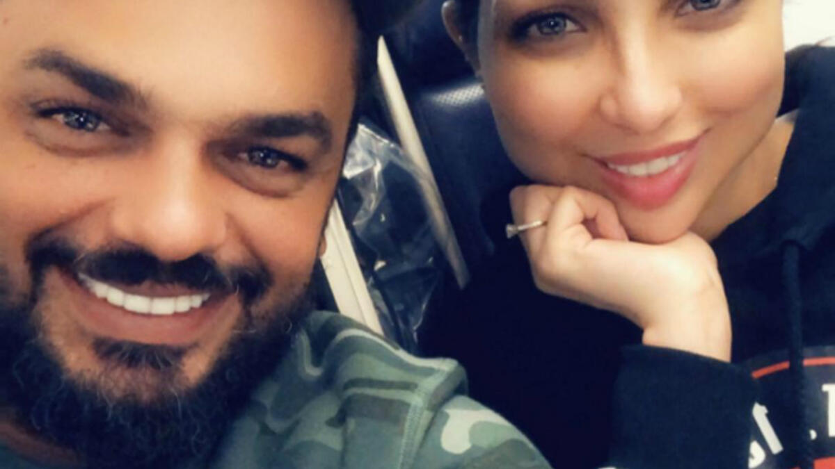 Bahraini Mohammed Al Turk and his wife Morrocan Dunia Batma