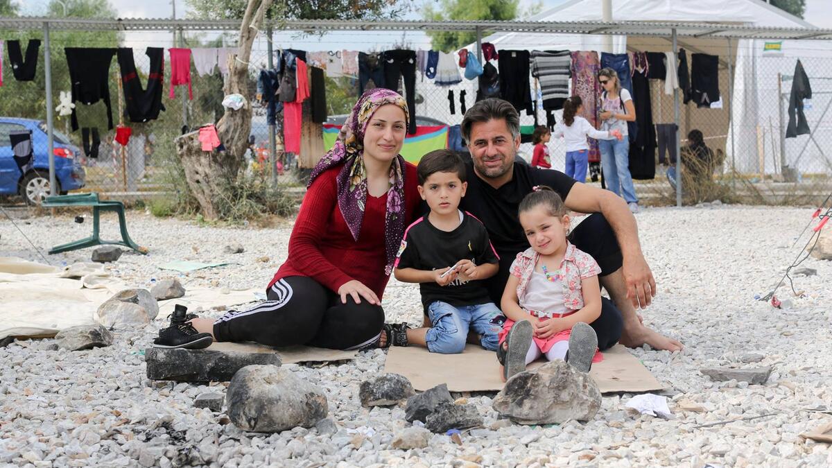 “I worked as a waiter in Saudi Arabia for seven years to save money so that I could build a house in Syria. Every day the army knocked on our door, and said: ‘Help us or we will kill you.’ Minding our own business was not a choice. We left with nothing but our clothes.” (Lesvos, Greece)