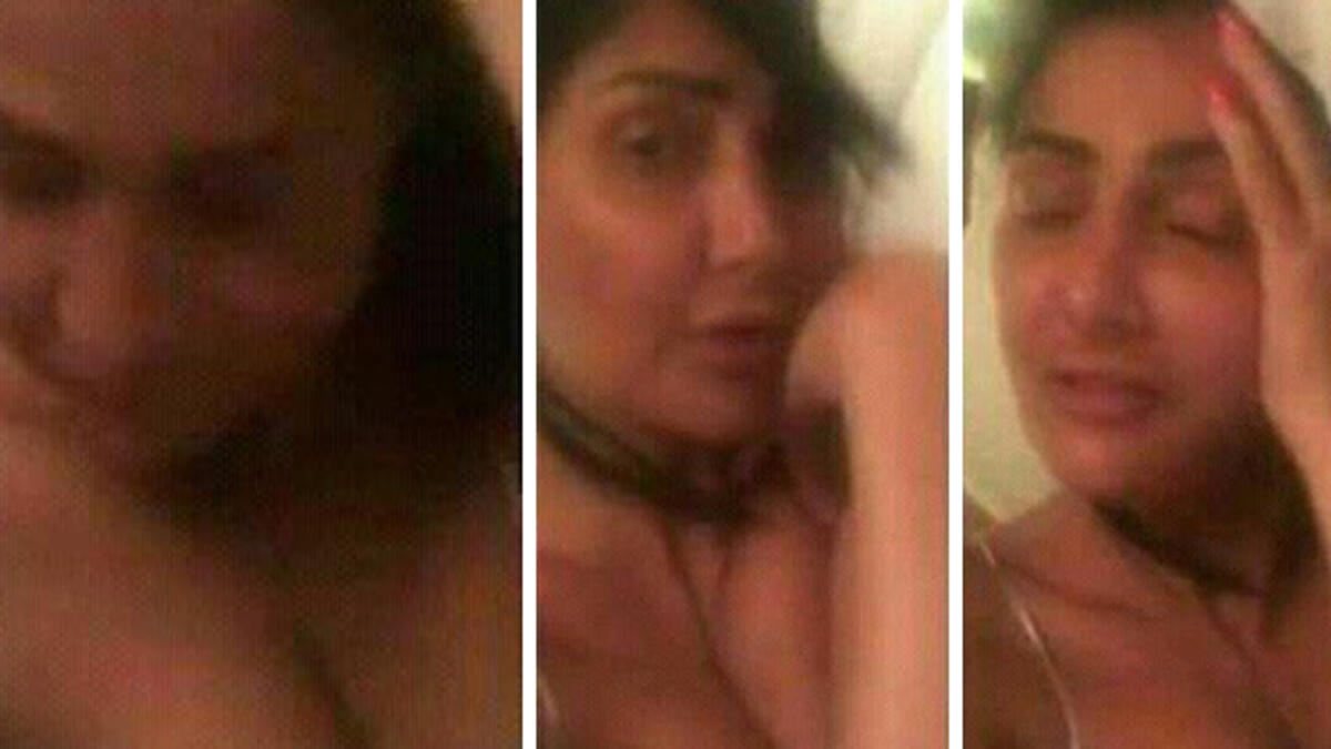 غادة عبد الرازق: ظهر جزء حساس من صدها اثناء تصويرها "لايف" عبر أنستغرام وهي نائمة على السرير فرفع محامي قضية ضدهها.