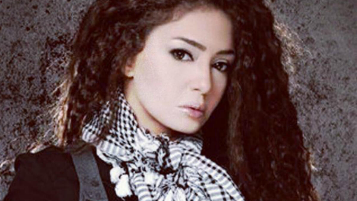 Actress Mirna Al Mohandes wore the hijab for a while during her illness before she took off her hijab and