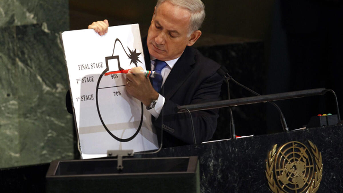 ISRAEL: With a long history of “nuclear opacity,” Israel has said it would never “introduce” nuclear weapons to the Middle East. The global belief, however, is that the country has possessed nukes as early as the '60s, earning Israel the distinction as one of four nuclear-armed countries not recognized as a Nuclear Weapons State. (AFP/File)
