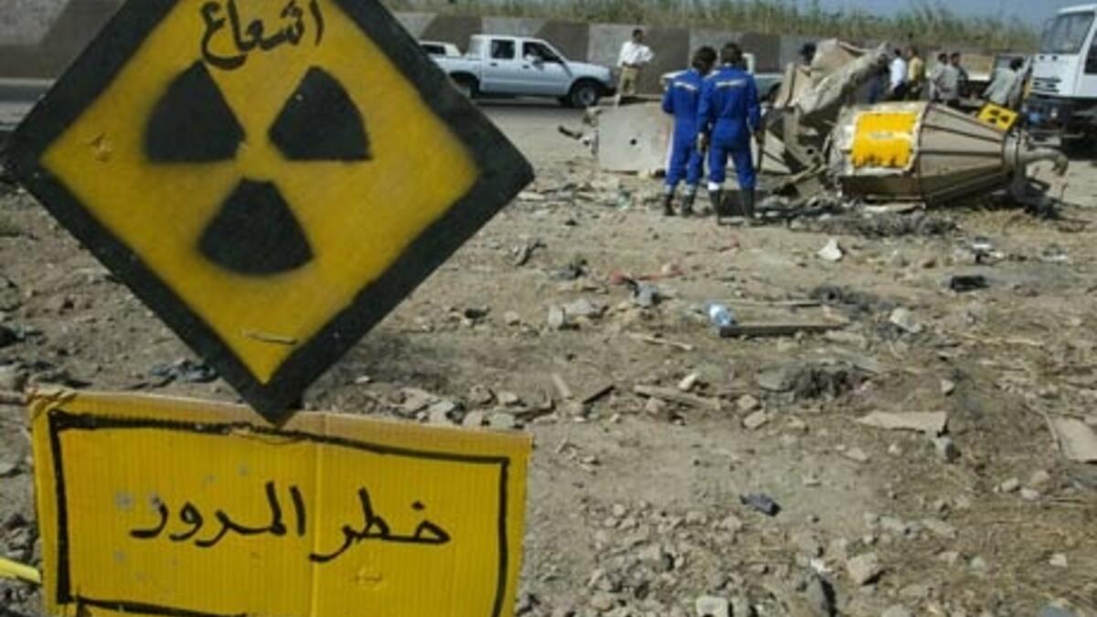 IRAQ: Iraq pursued nuclear weapons under Saddam Hussein, but the program was dismantled in 1994. The US invaded before the Iraq Survey Group said it found no evidence of WMDs. Post-Hussein Iraq has been cooperative in nonproliferation initiatives, but the latest conflict has organizations concerned for security of former nuclear sites. (AFP/File)