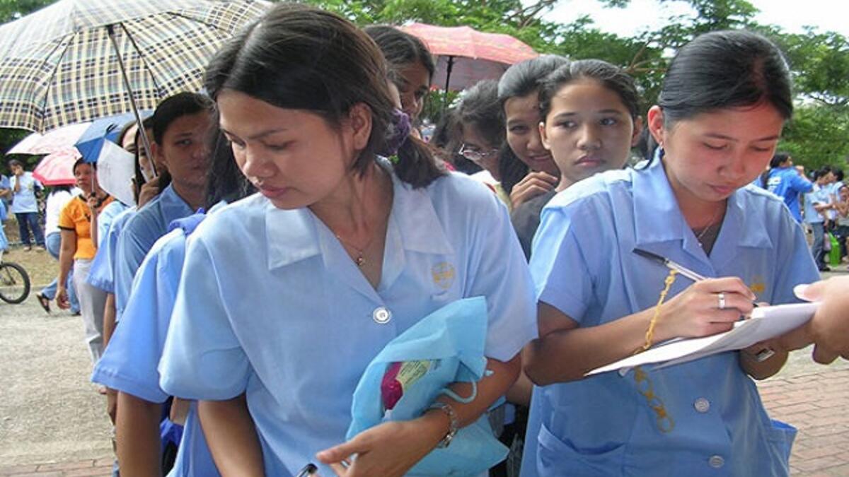 العمالة الفلبينية والسيرلانكية والاندونيسية تشكّل ما نسبته 30% من حجم العمالة الوافدة الأردنية، ومن الجدير بالذكر أن 90% من العمالة الوافدة إلى الأردن أميّة.