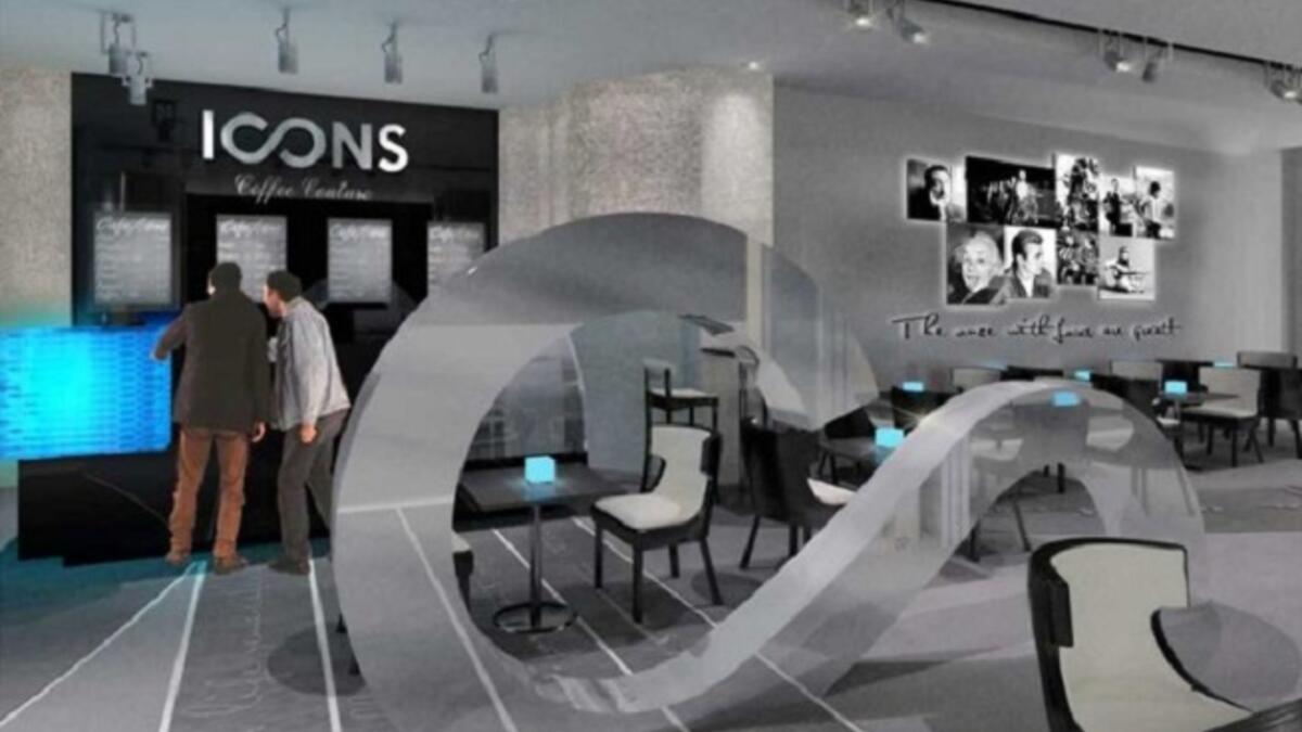 مطعم ICONS Coffee Couture: يعد من اغرب المقاهى والمطاعم فى سياحة الامارات، يقدم هذا المقهى نوع من القهوة الاندونيسية التي يتم صنع حبيبات البن فيها من روث القط الأندونيسي الذى يتغذى على الكريز فقط، وهى اغلى نوع قهوة فى العالم.
