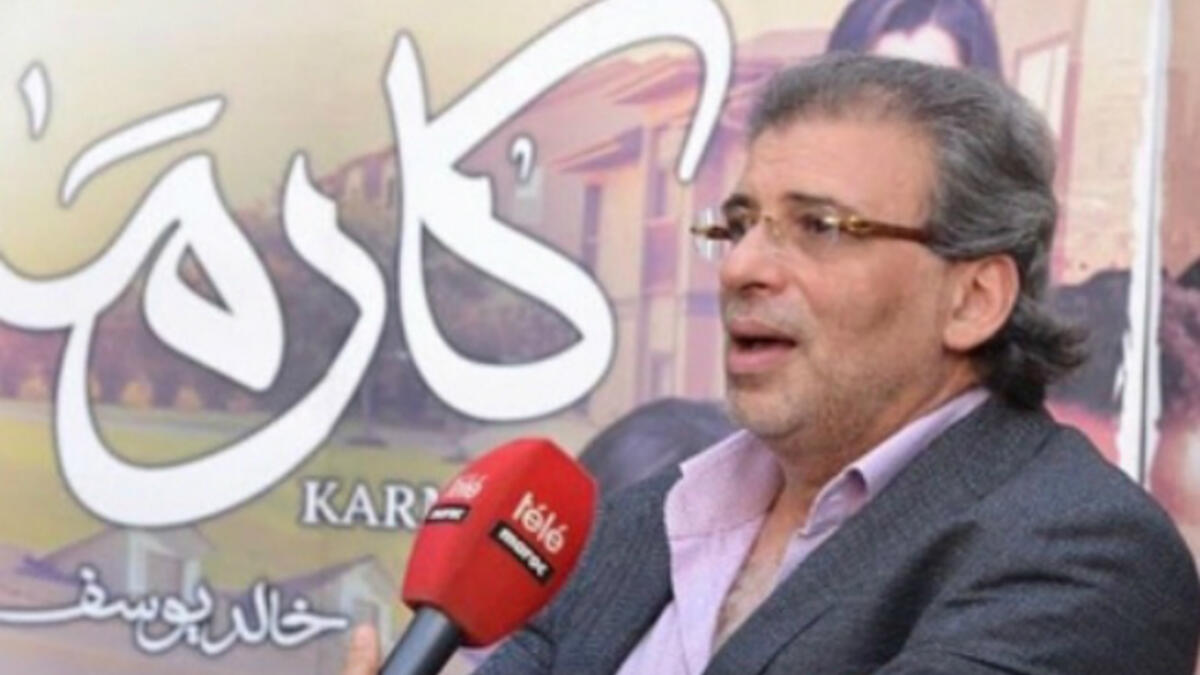 Director Khaled Youssef was accused of harassing the dean's wife in Alexandria university