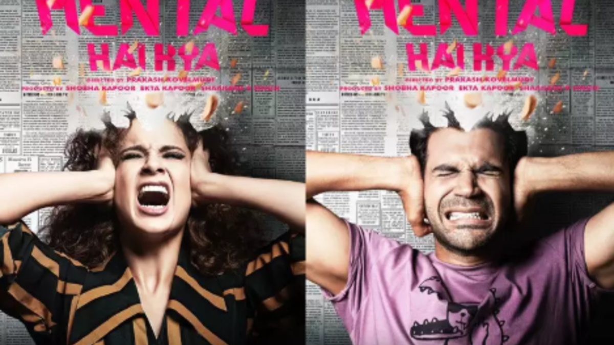 Mental Hai Kya: الفيلم من بطولة "كانغانا رانوت" و"راجكومار راو" ومن المقرر عرضه في 29 مارس القادم.