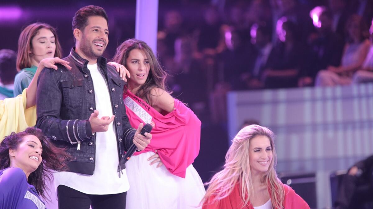 وأحيى الحفل النهائي للموسم الأول كل من سميرة سعيد ووائل كفوري ومحمد حماقي