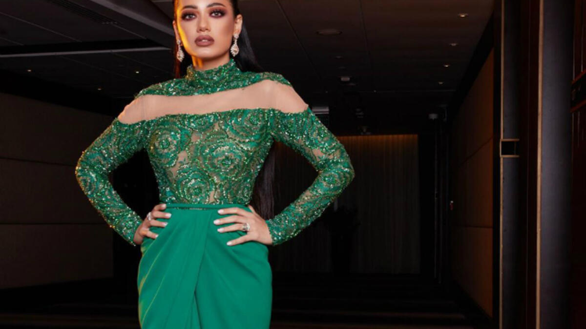Rahma Riad s elegant dresses have proven her taste in the fashion world