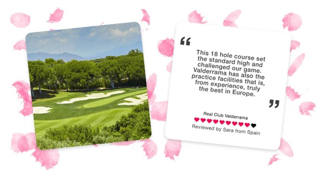 The Most Loved Course in Marbella is: Real Club Valderrama.
Often described as one of the best courses in Europe, Real Club Valderrama is loved by industry
professionals as it poses a real challenge to golfers. Featuring world-class fairways, the course is
designed to invite thought and daring precision.