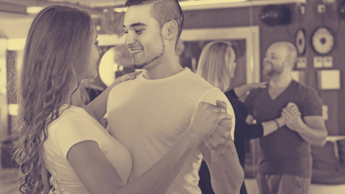 Slow dancing is a type of partner dance in which a couple dance slowly, swaying to the music. It is mostly familiar during wedding parties. (Shutterstock/ File)