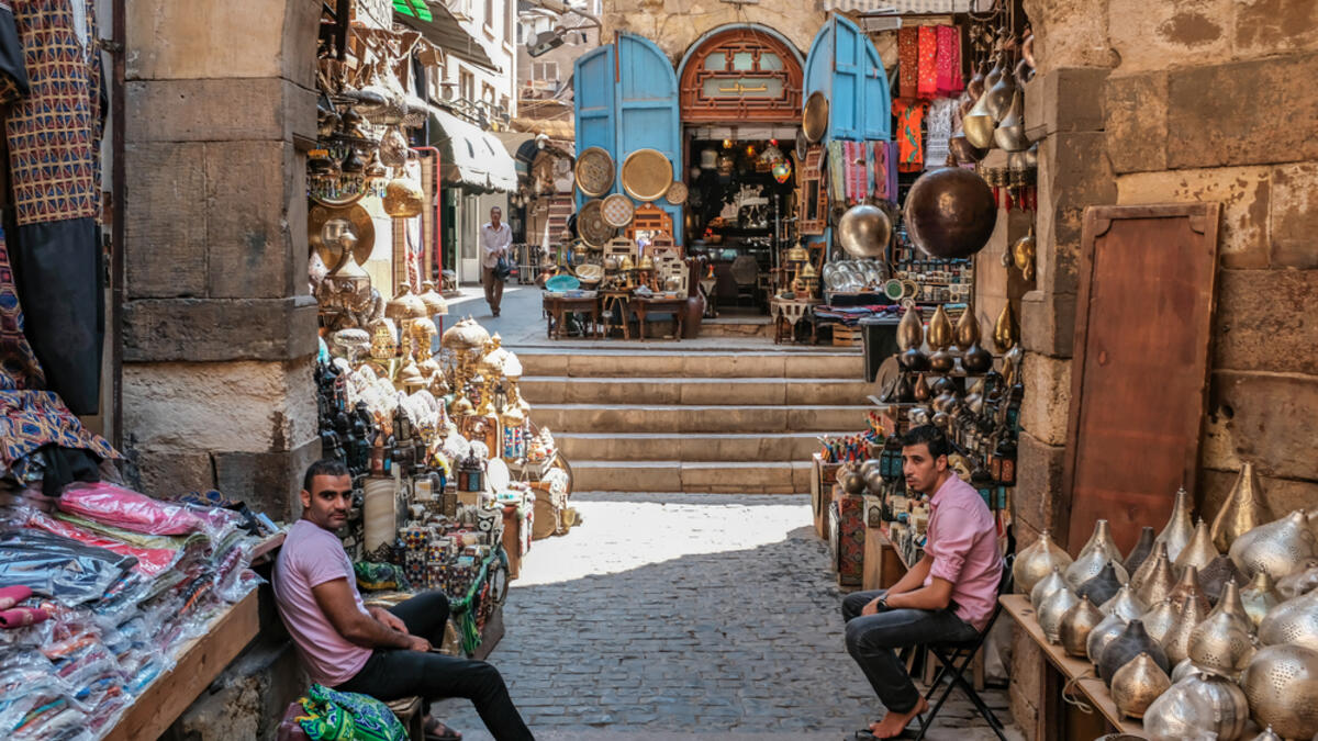 Historical Khan El-Khalili Souk marketplace is one of the tourist magnets in Capital City Cairo, Egypt (Shutterstock/File Photo)