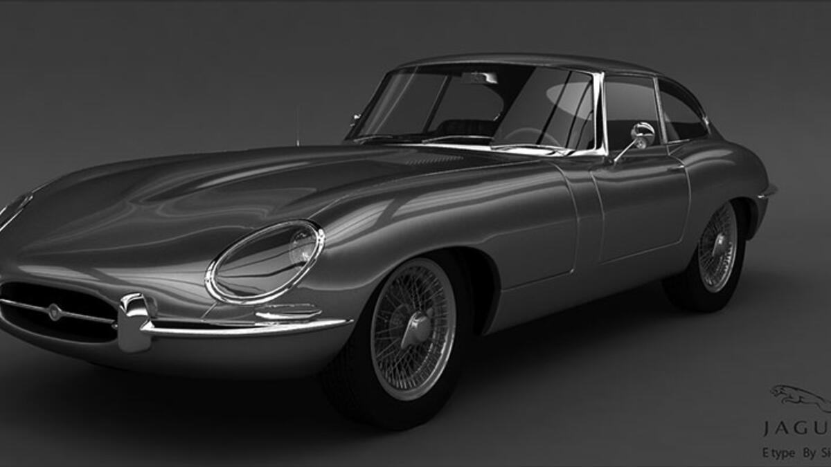 1- جاغوار إي تايب (1961-1975) Jaguar E-Type