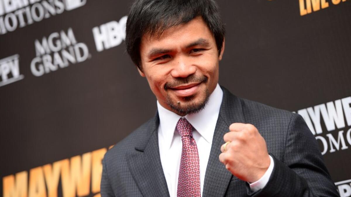 المركز الثاني: الملاكم الفيليبيني ماني باكياو بما مجموعه 160 مليون دولار