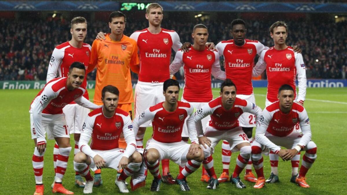 فريق آرسنال ومجموع قيم لاعبيه 466.1 مليون يورو.