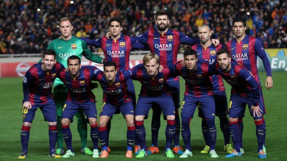 فريق برشلونة ومجموع قيم لاعبيه 682 مليون يورو.