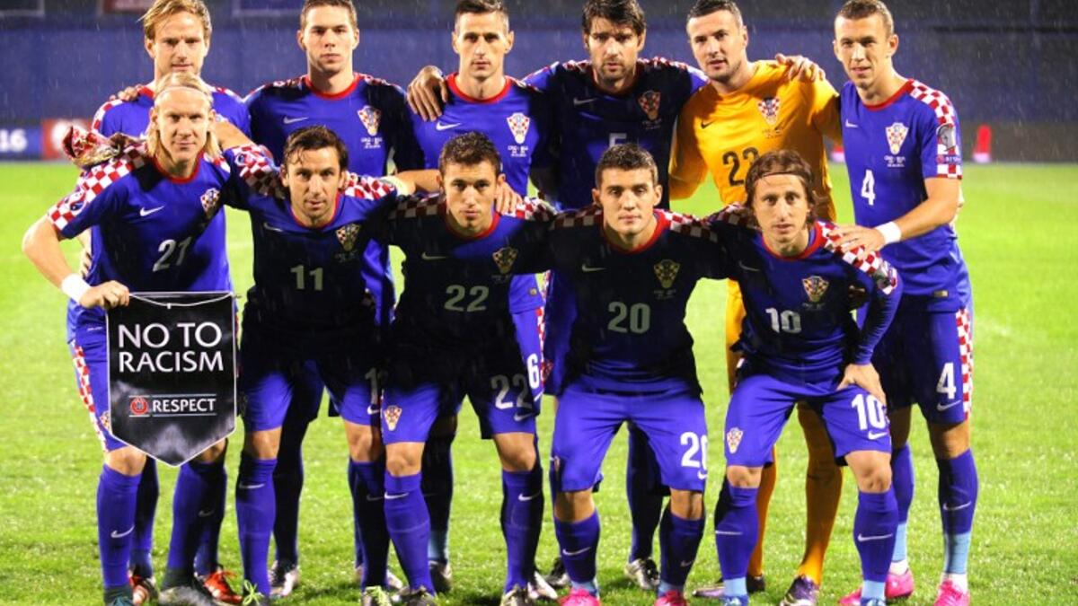 منتخب كرواتيا (المجموعة الثامنة): نال المركز الثاني برصيد 20 نقطة (6 فوز، و3 تعادلات، وخسارة واحدة من 10 مباريات) علماً بأنه تم خصم نقطة واحدة من رصيده بسبب أحداث شغب.