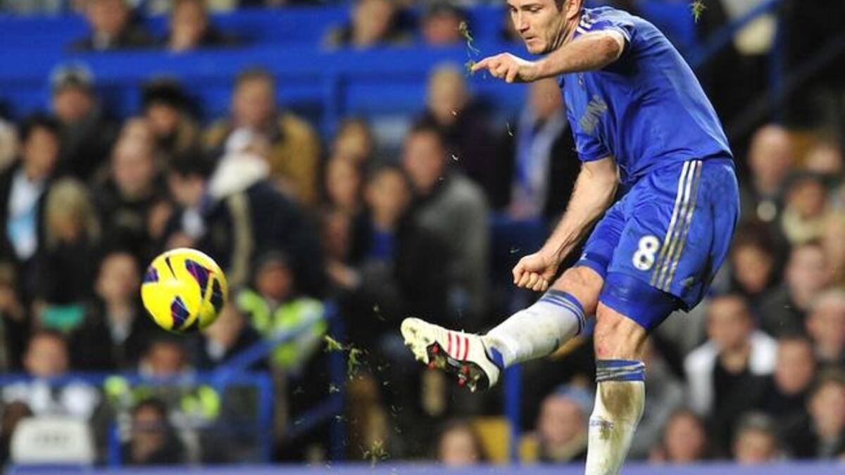 الإنجليزي فرانك لامبارد (تشلسي) - القيمة الصافية لثروته عام 2012: 40 مليون دولار.