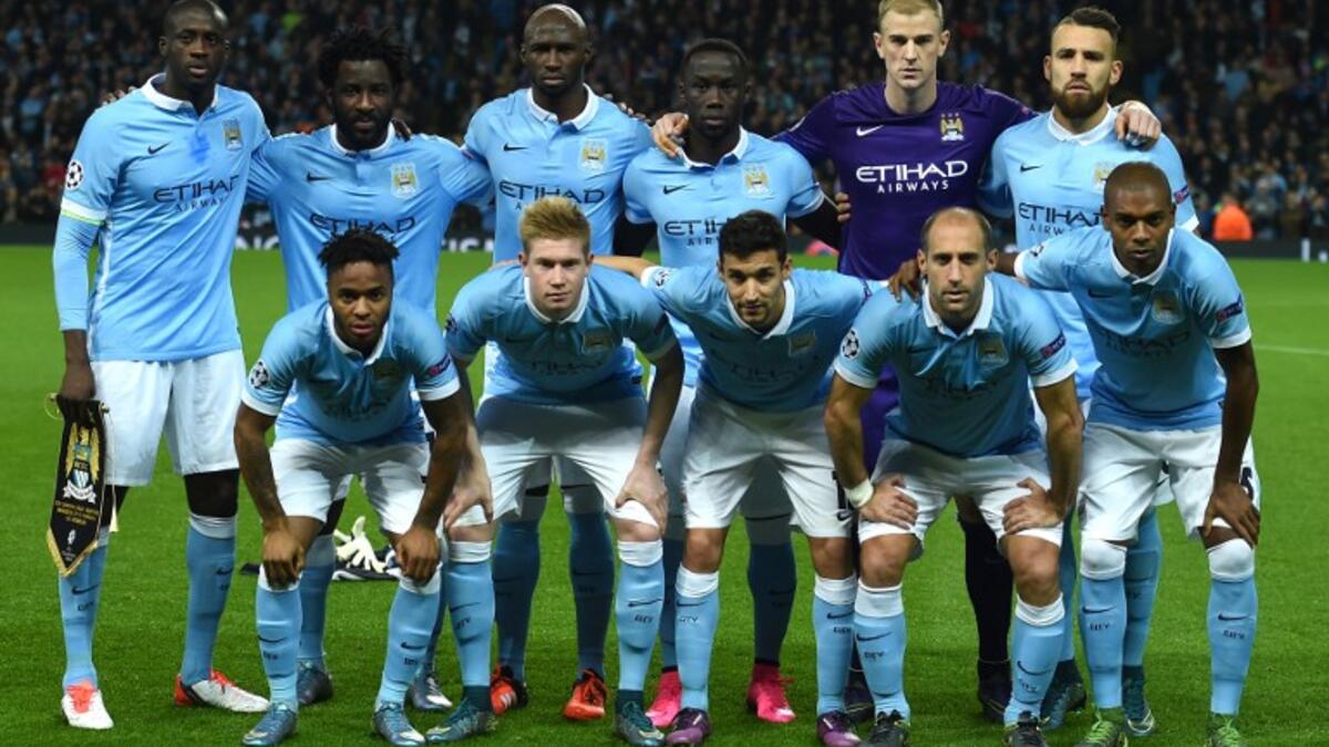 مانشستر سيتي الإنجليزي: اشتراه الشيخ الإماراتي منصور بن زايد آل نهيان عام 2009 ليبدأ العصر الذهبي للسيتيزنز بعدما توجهه بلقبين في البريميير ليغ جراء استقطاب العديد من النجوم.