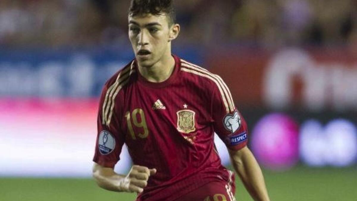 المهاجم الإسباني مغربي الأصل منير الحدادي