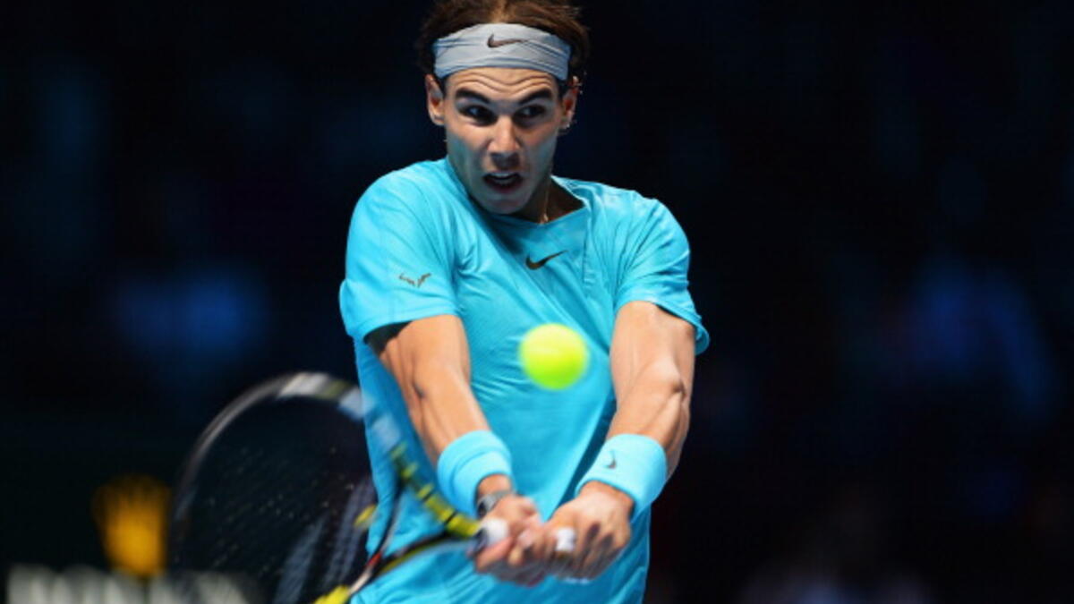 لاعب التنس الإسباني رافاييل نادال: حقق أرباحاً وصلت إلى 44.5 مليون دولار على الرغم من الإصابات التي تعرض لها خلال عام 2014.