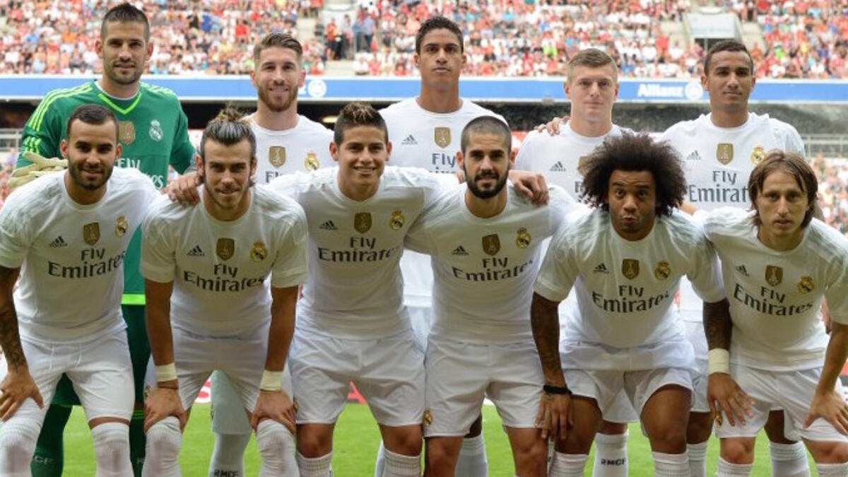 1- ريال مدريد الإسباني: 161.057 نقطة