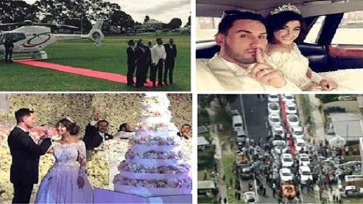 أقيم بمنطقة أوبرن في سيدني حفل زفاف ضخم اتّسم بالبذخ لنائب رئيس البلدية اللبناني سليم مهاجر،حيث تم استخدام 4 طائرات مروحية،و50 دراجة "هارلي دايفدسون"وعشرات السيارات الفخمة التي تصل قيمتها الى 50 مليون دولار ليصف العريس عرسه  بـ"أجمل زفاف في استراليا"